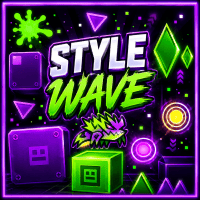 Spider character jumping on blocks in Geometry Dash Stylewave