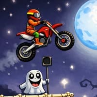 Moto X3M Spooky Land